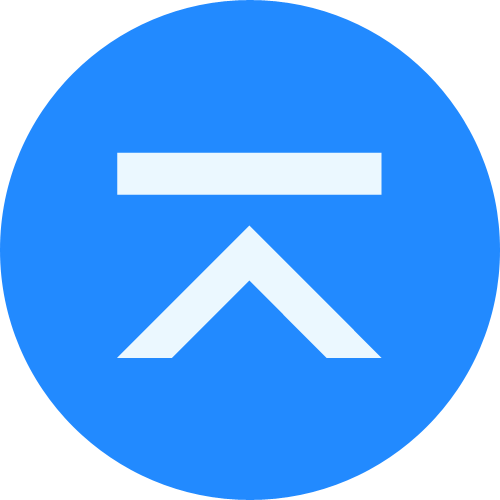 Scala blue symbol round